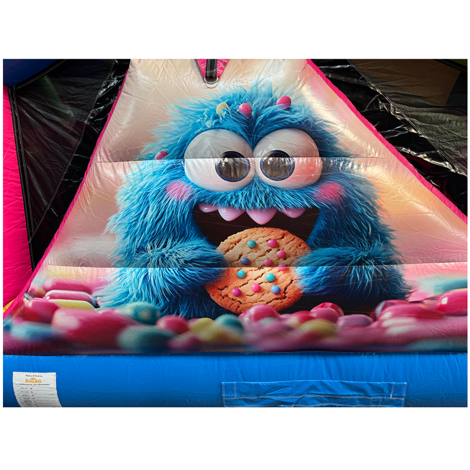 2-Part 11m Run Cookie Monster Fuchsia