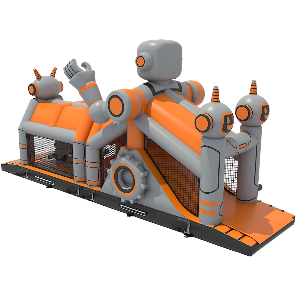 2 Parts 11m Run Robot