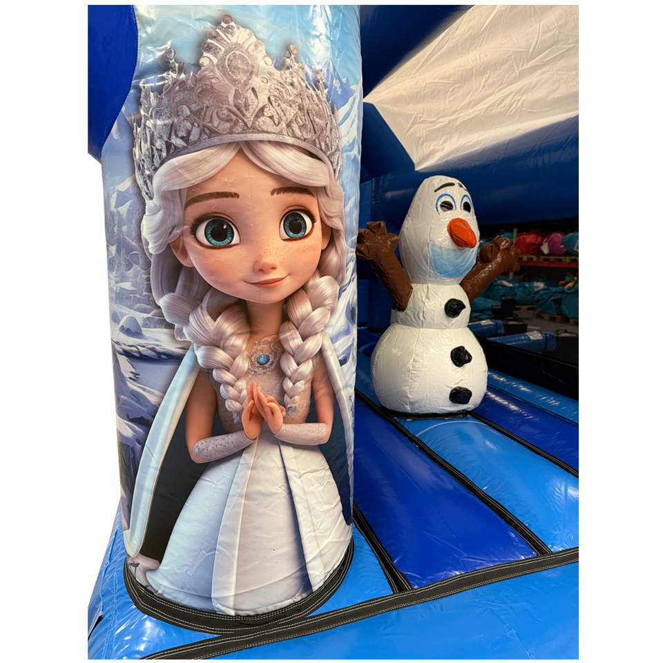2-Part 11m Run Snow Princess Castle