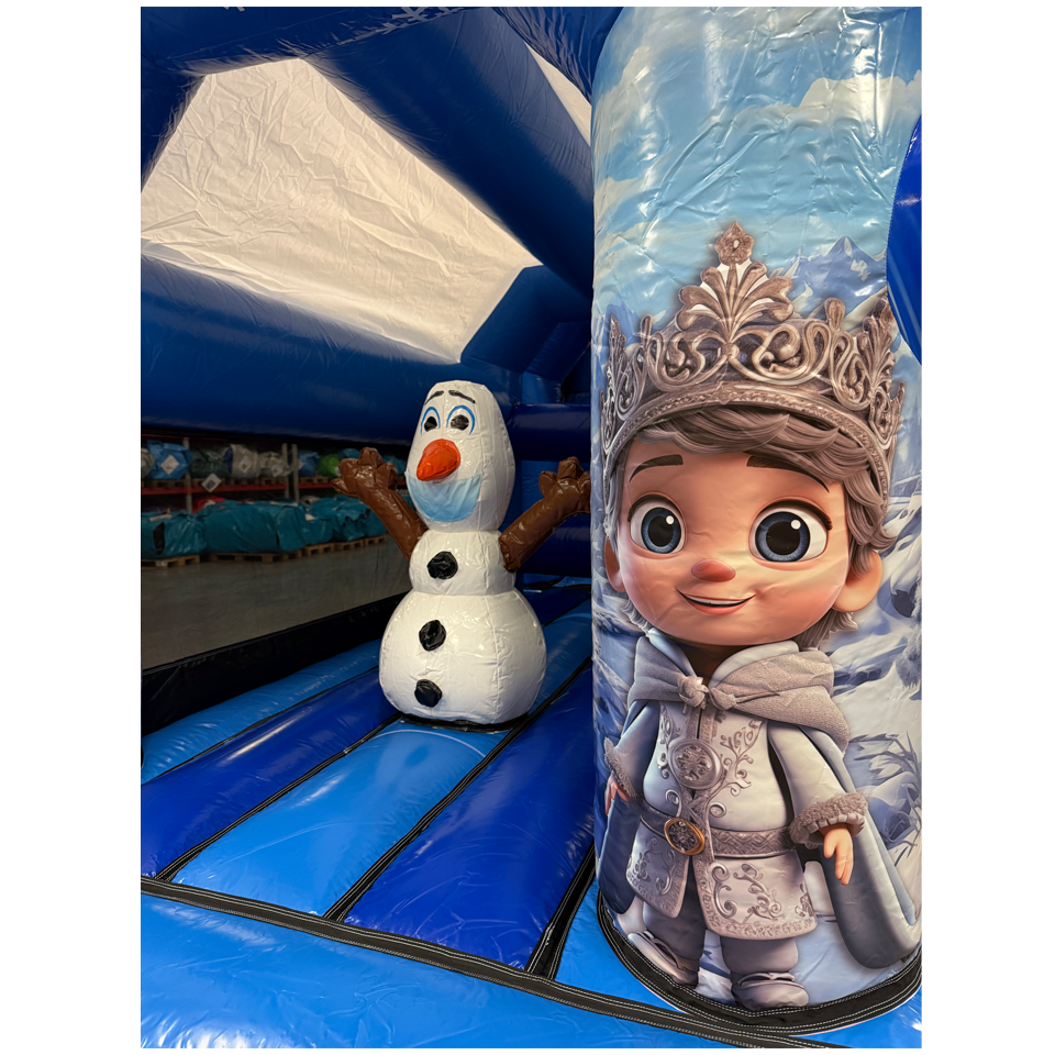 2-Part 11m Run Snow Princess Castle