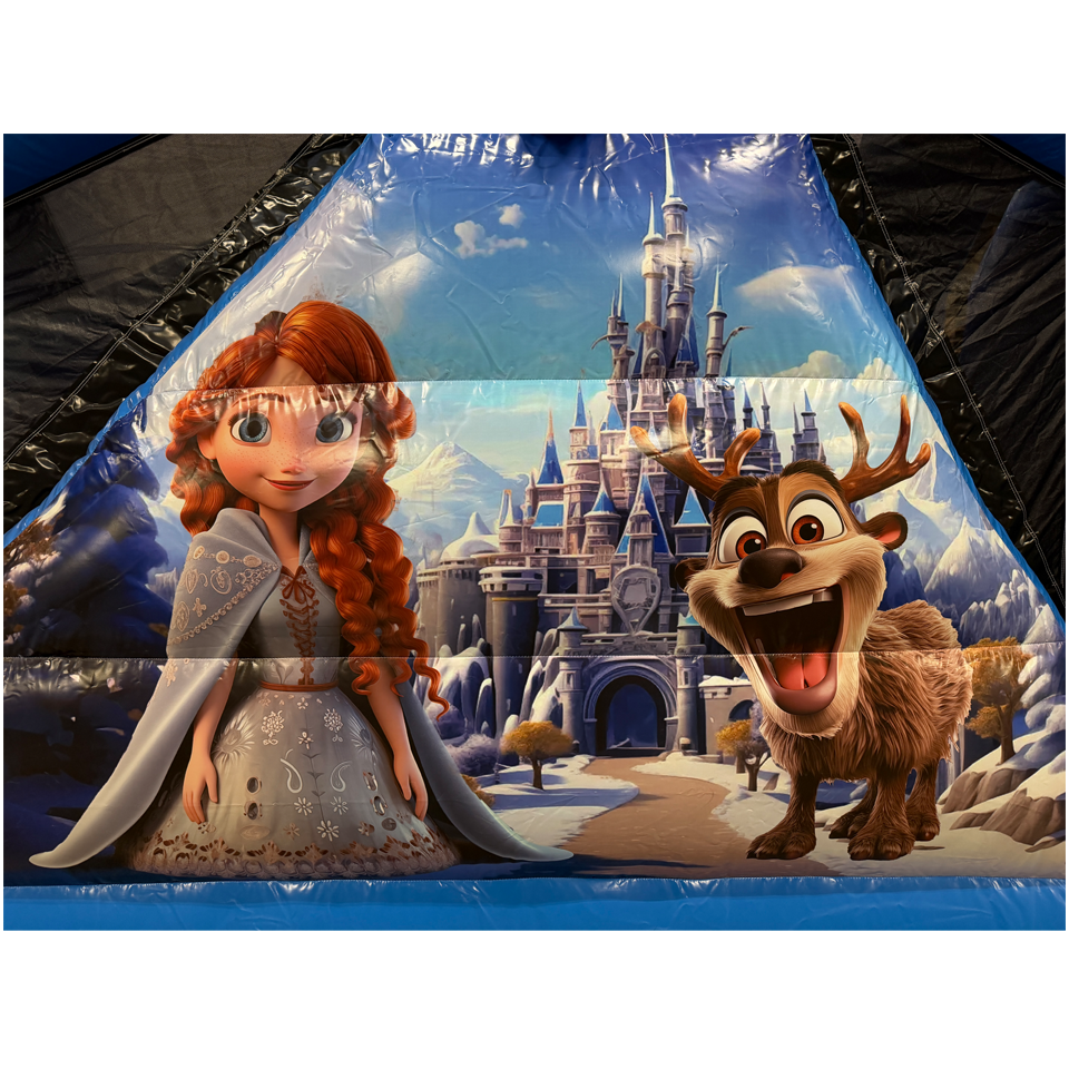 2-Part 11m Run Snow Princess Castle