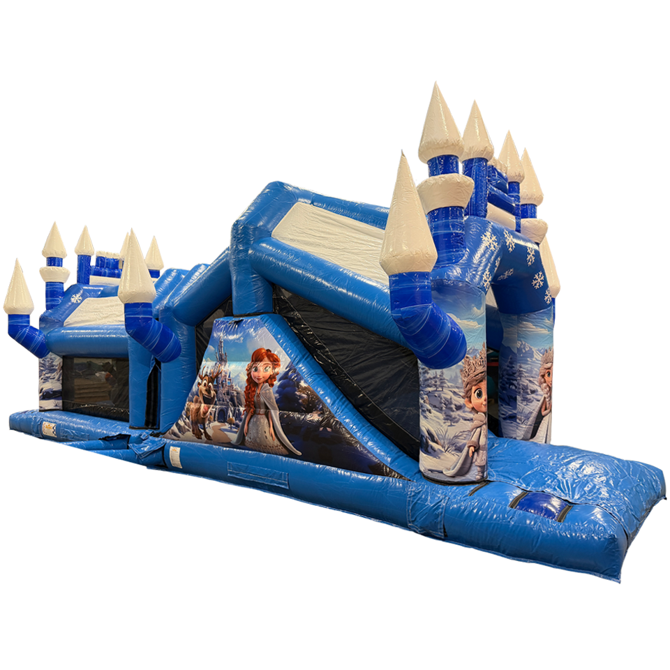 2-Part 11m Run Snow Princess Castle