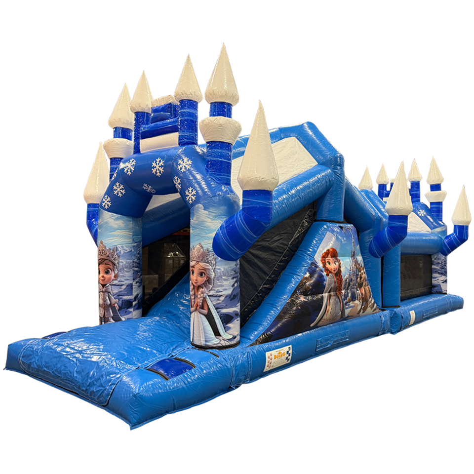 2-Part 11m Run Snow Princess Castle