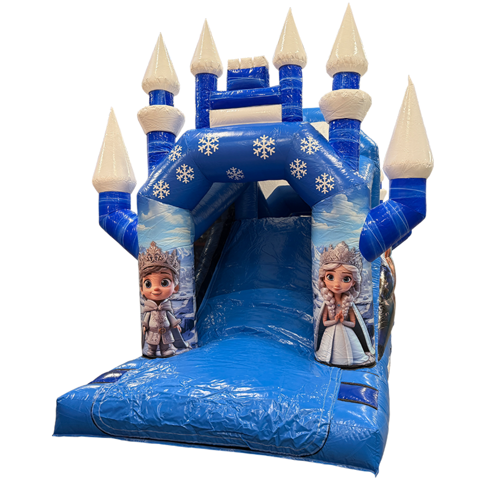 2-Part 11m Run Snow Princess Castle