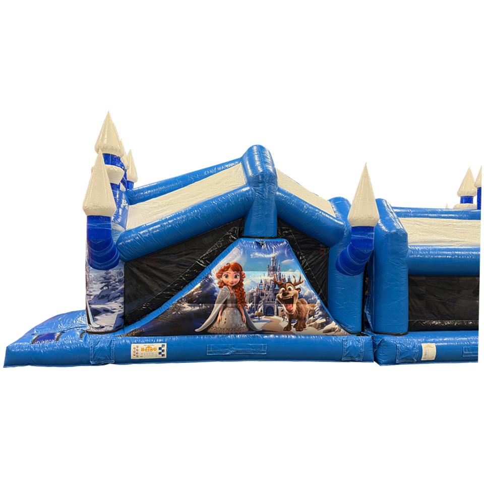 2-Part 11m Run Snow Princess Castle