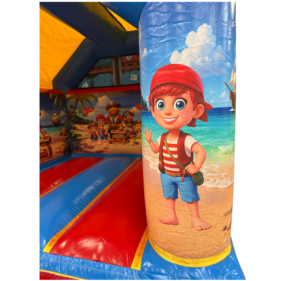 Aframe Mini Pirat Dmuchany zamek