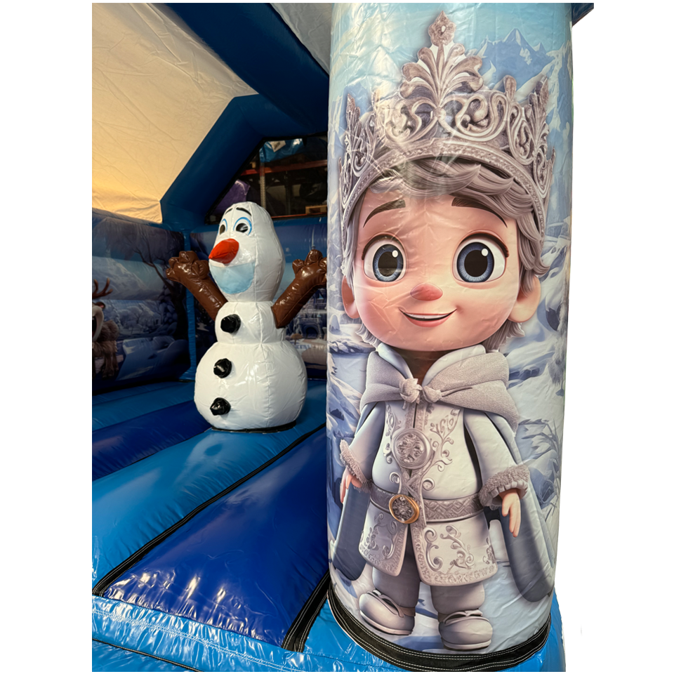 Aframe Midi Snow Princess with Obstacles