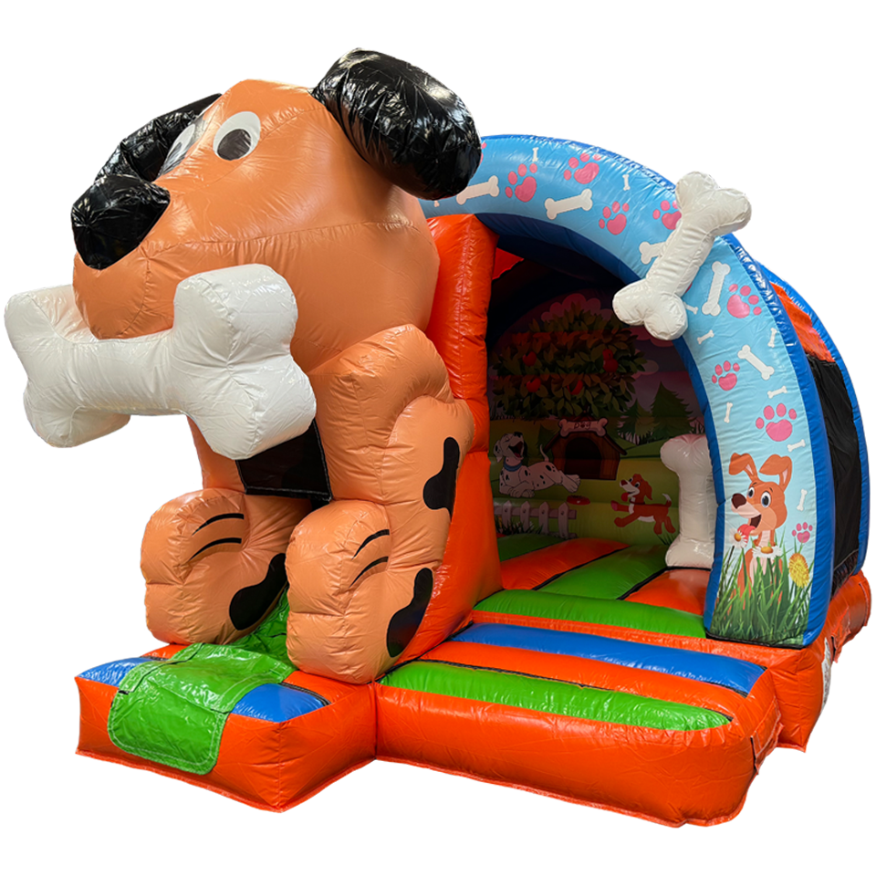 Arch Mini 3D Hond Springkasteel