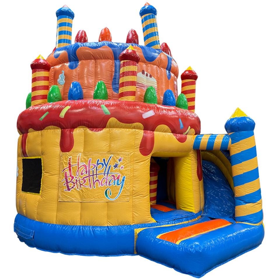 Birthday Cake with Slide