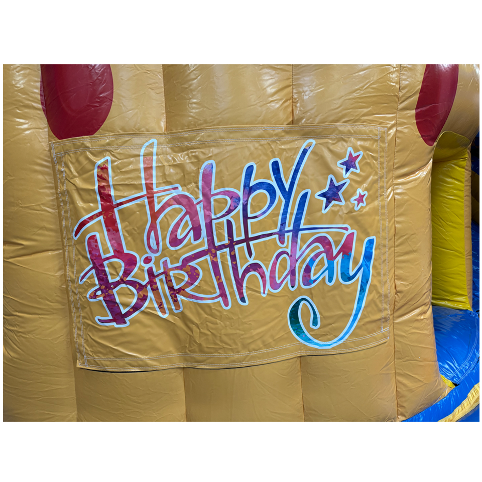 Birthday Cake with Slide