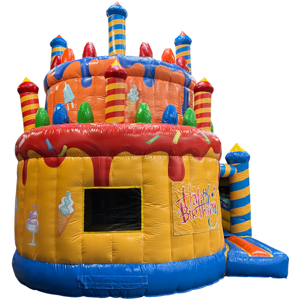 Birthday Cake with Slide