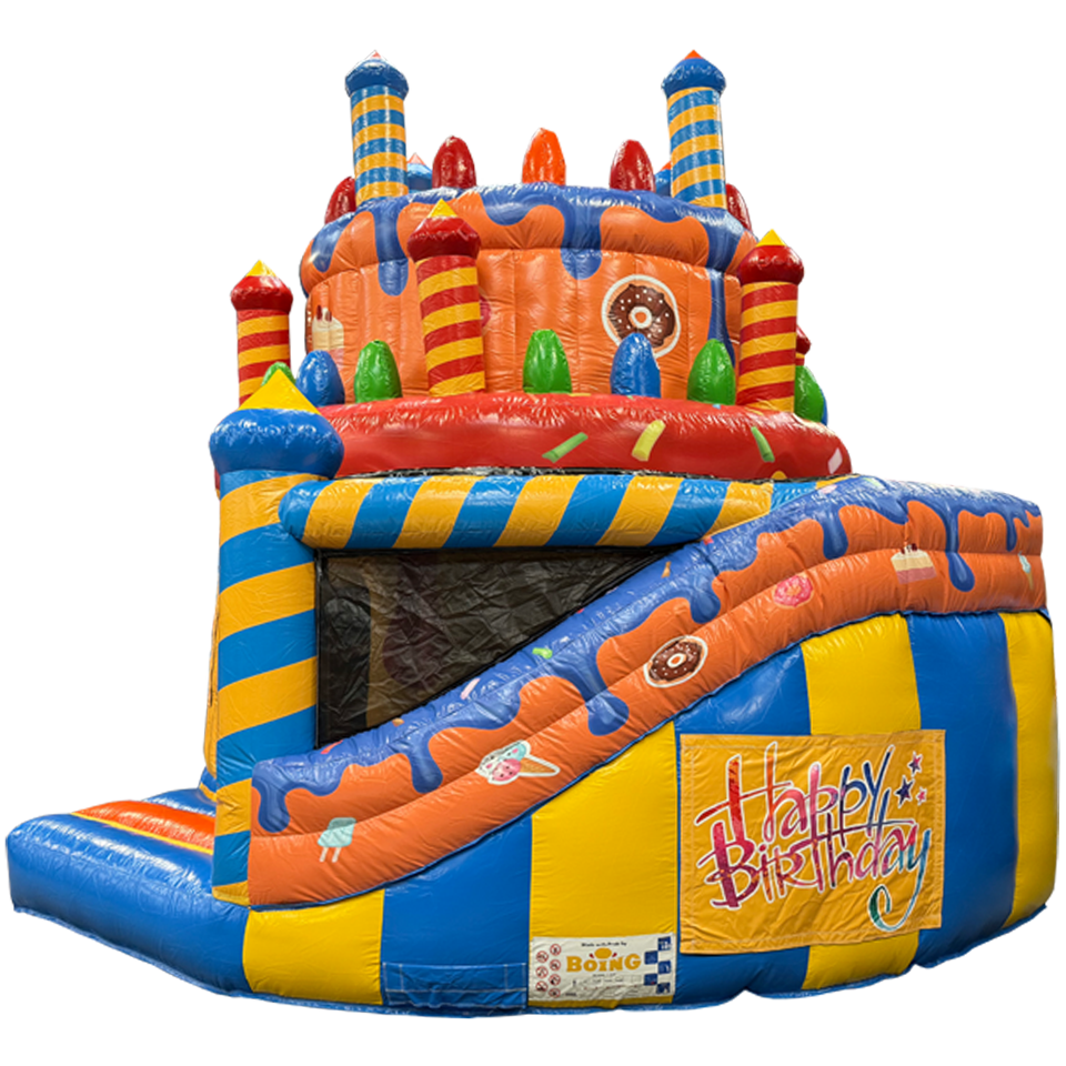 Birthday Cake with Slide