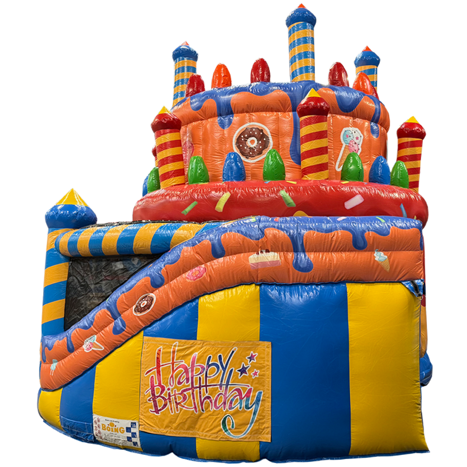 Birthday Cake with Slide