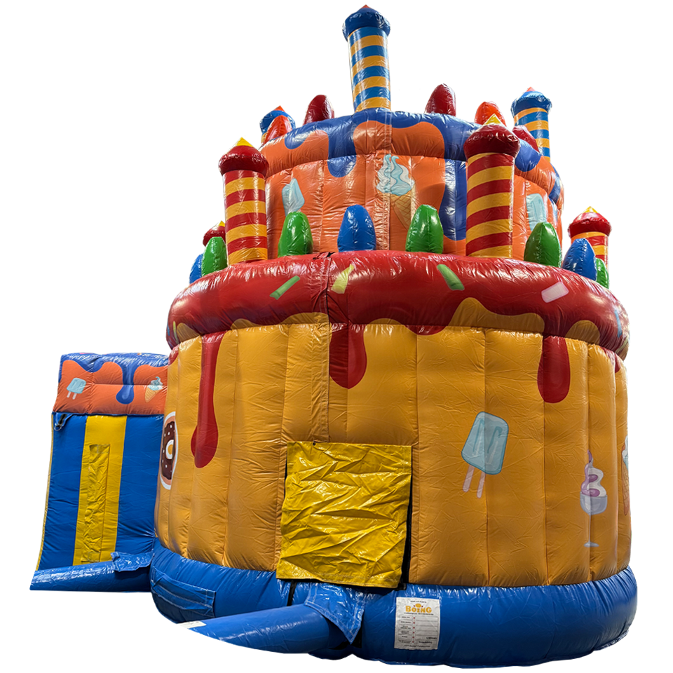Birthday Cake with Slide