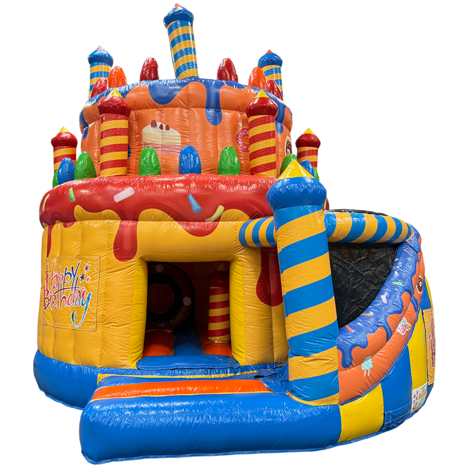 Birthday Cake with Slide