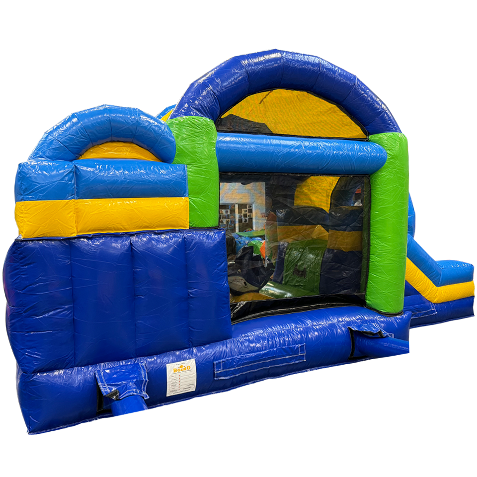 Inflatable with 2 Slides Sea