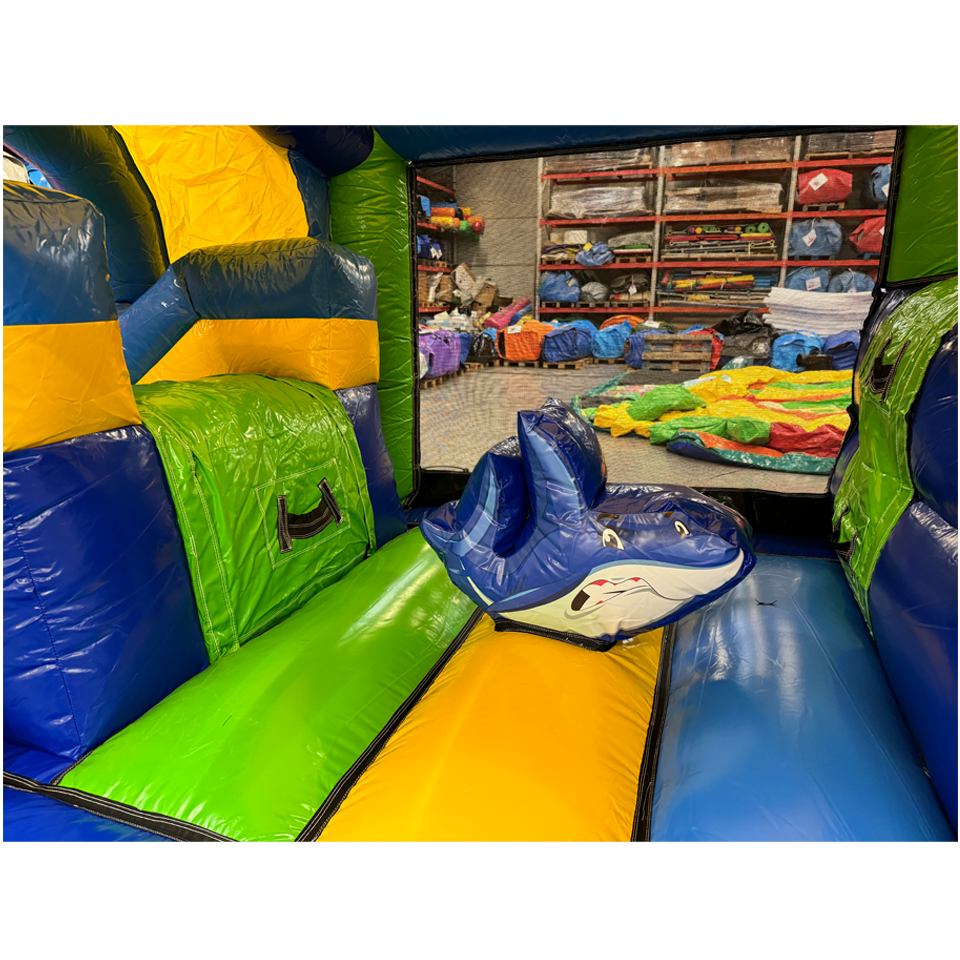 Inflatable with 2 Slides Sea