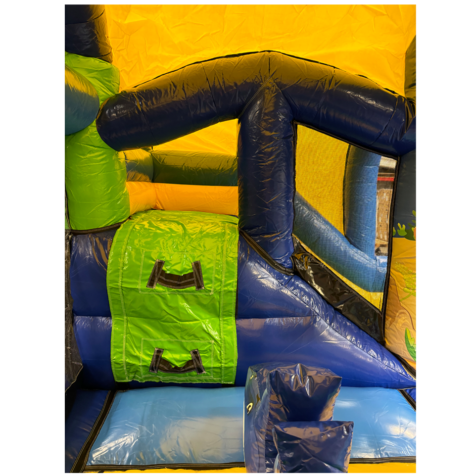 Inflatable with 2 Slides Sea