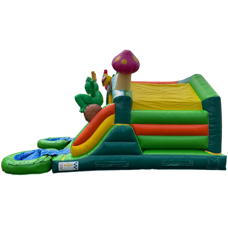 Combo Midi 2 Slides Frog Inflatable