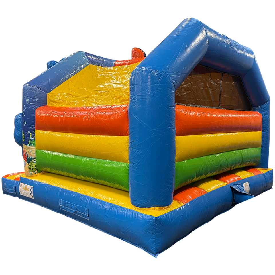 Combo Midi 3D Clownfish Inflatable with Obstacles