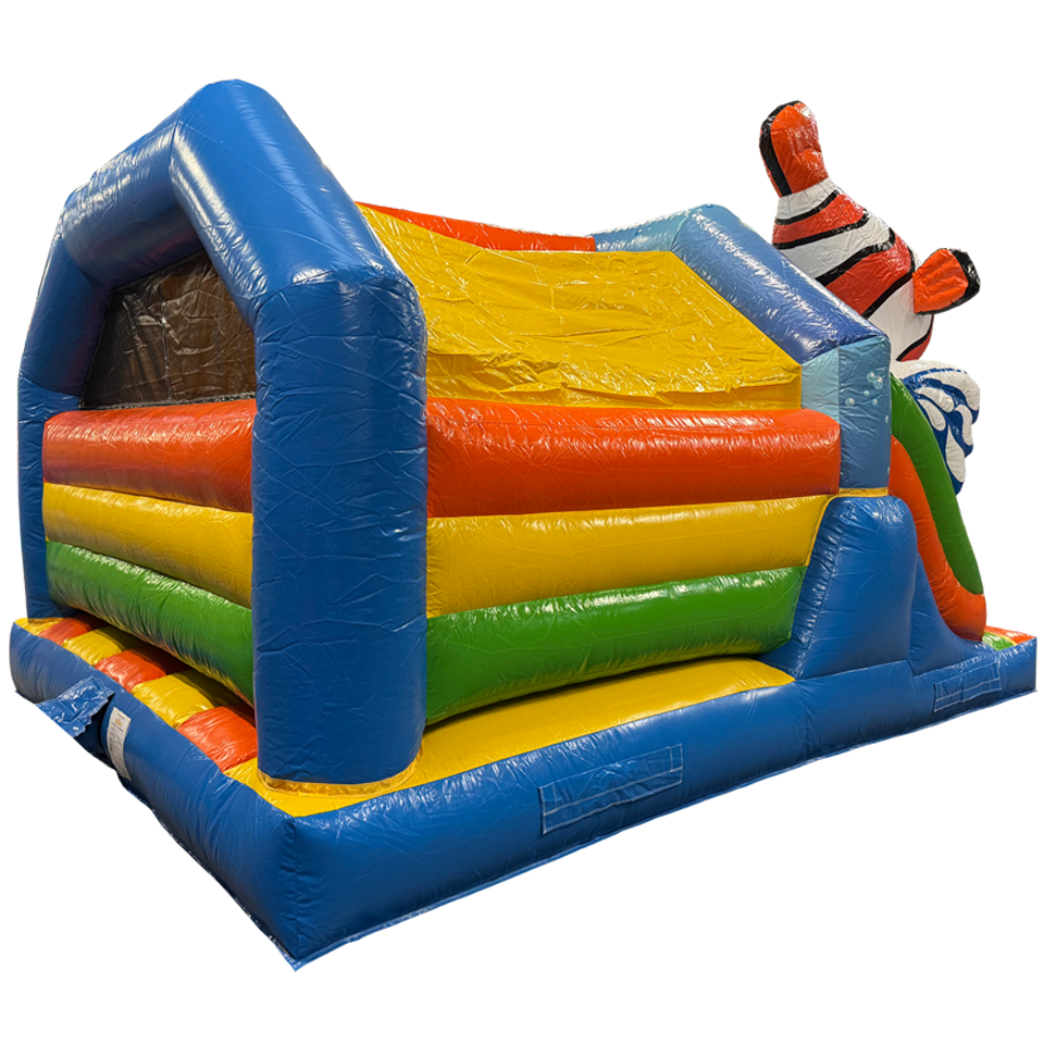 Combo Midi 3D Clownfish Inflatable with Obstacles