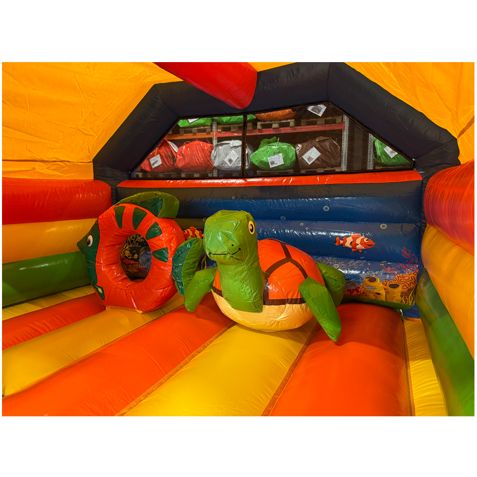 Combo Midi 3D Clownfish Inflatable with Obstacles