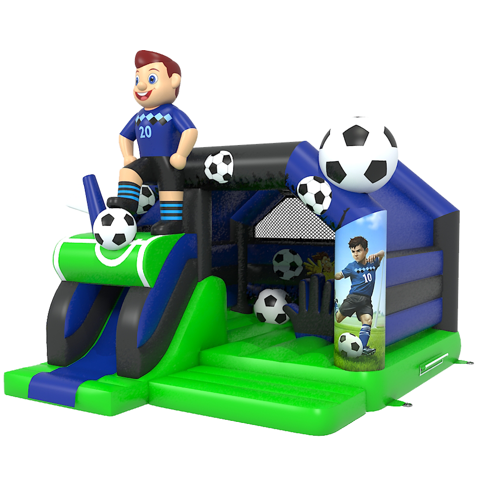 Combo Midi 3D Level Up Dmuchany zamek z przeszkodą