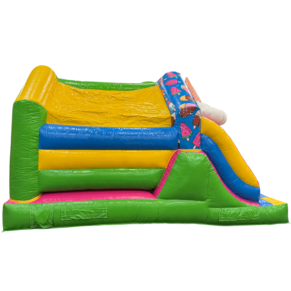 Combo Midi 3D Ice Creams Inflatable with Obstacles