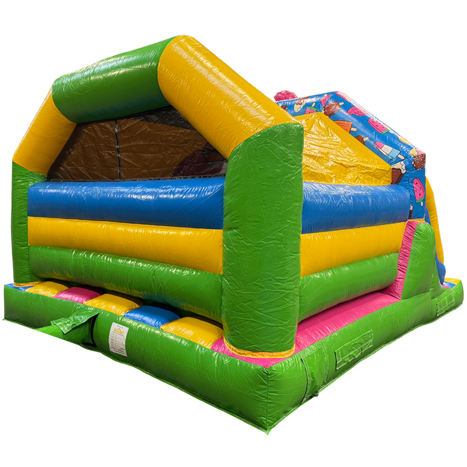 Combo Midi 3D Ice Creams Inflatable with Obstacles