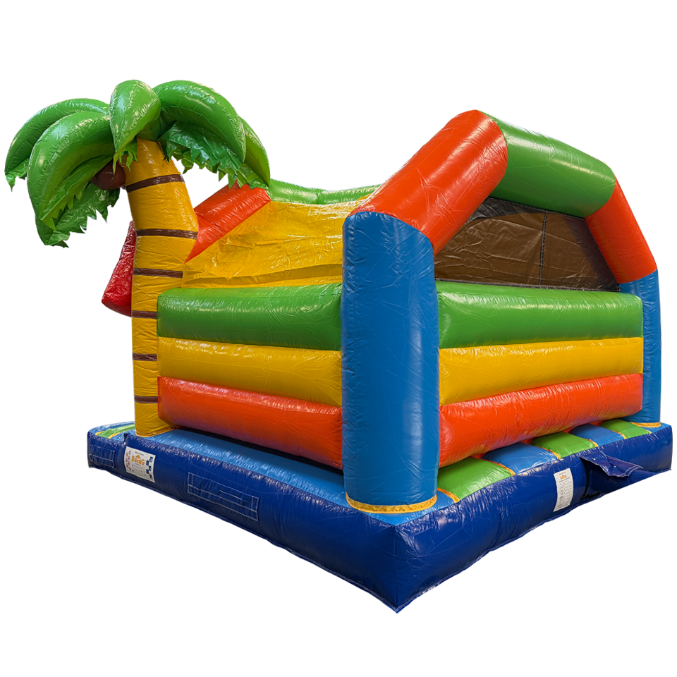 Combo Midi 3D Surfing Shark Inflatable with Obstacle