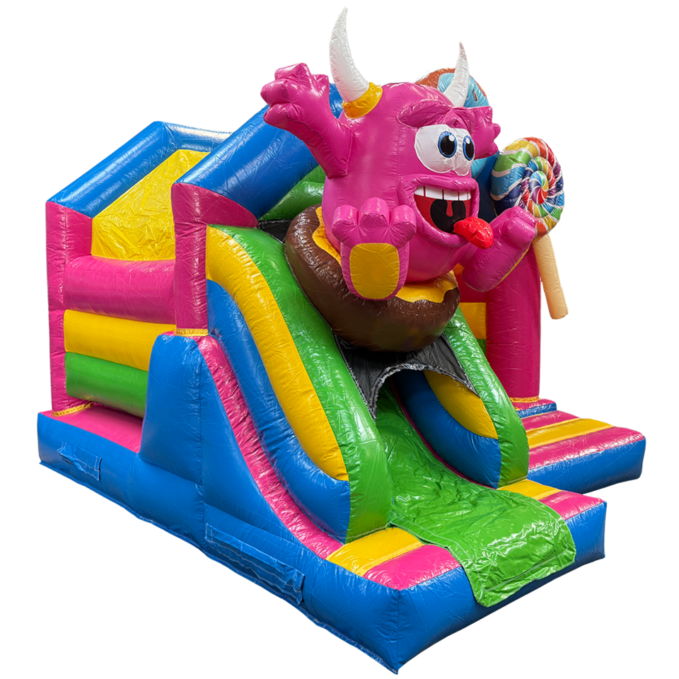 Combo Mini 3D Cookie Monster Inflatable