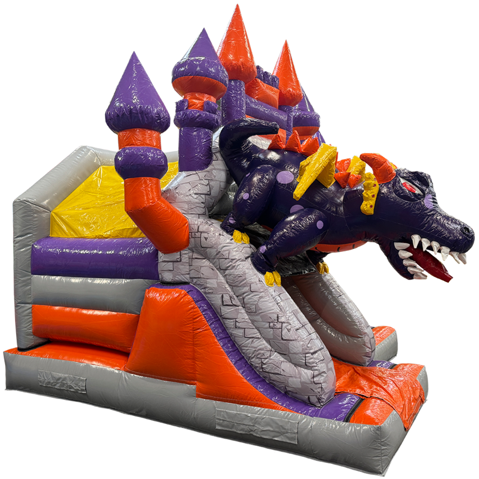 Combo Mini 3D Dragon Castle Inflatable