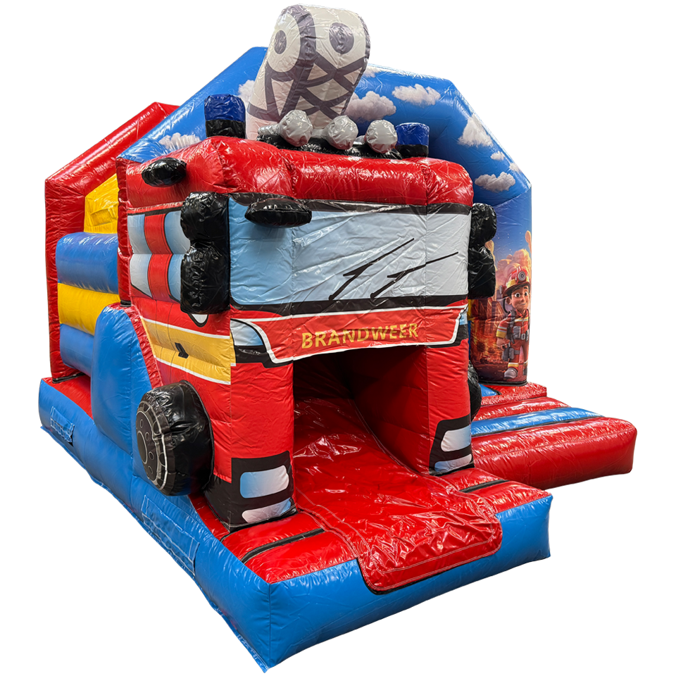 Combo Mini 3D Fire Truck Inflatable