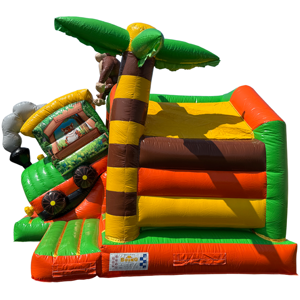 Combo Mini 3D Jungle Train Inflatable