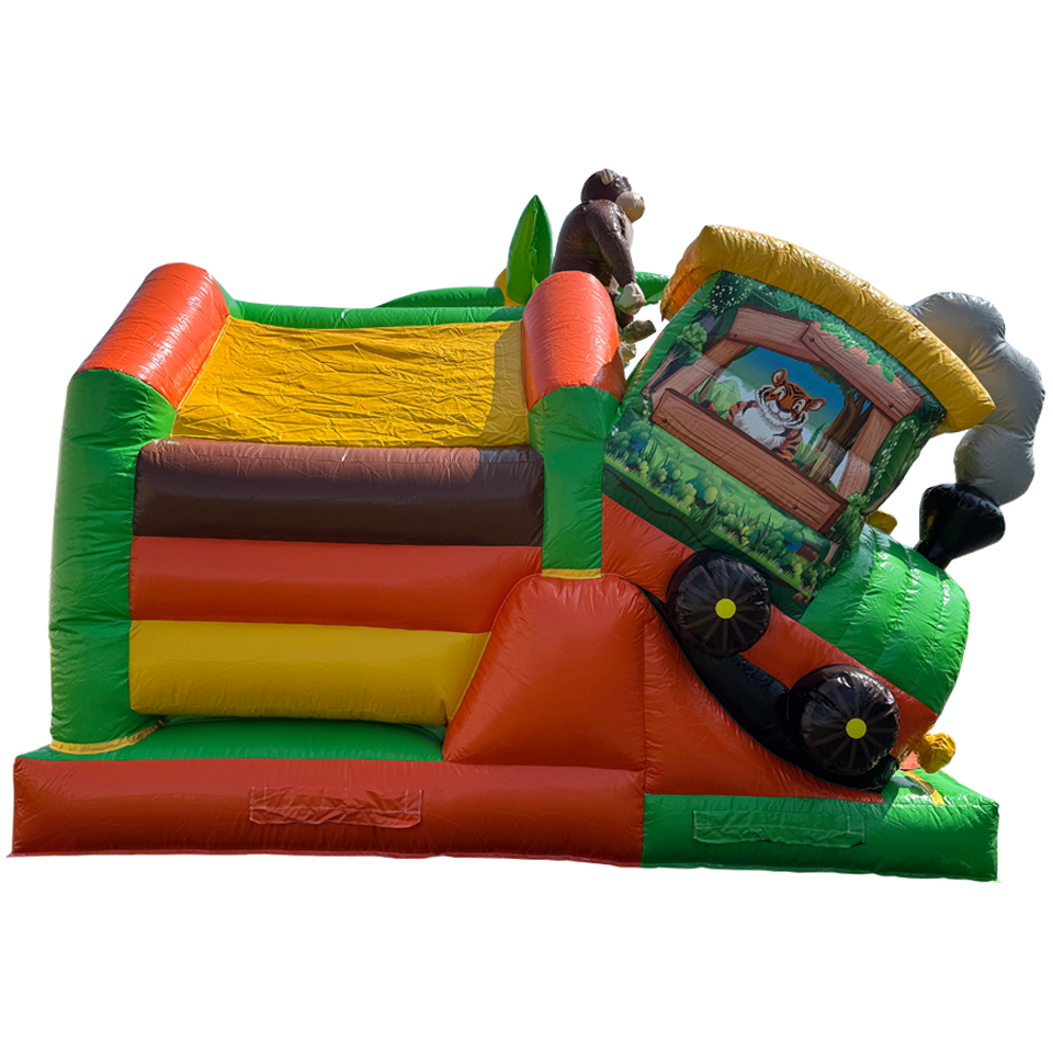 Combo Mini 3D Jungle Train Inflatable