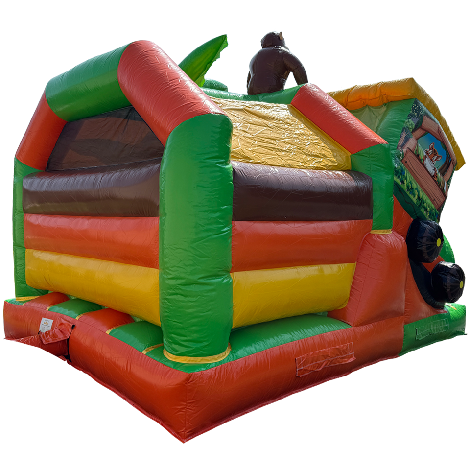 Combo Mini 3D Jungle Train Inflatable