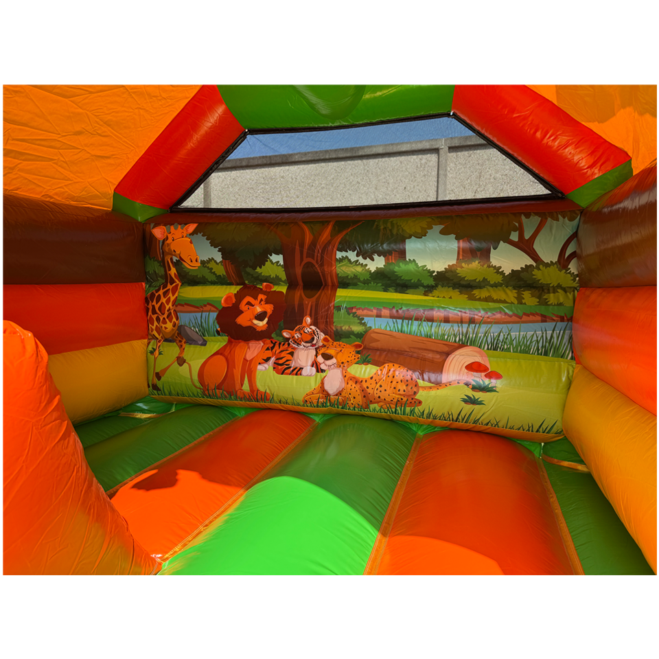 Combo Mini 3D Jungle Train Inflatable