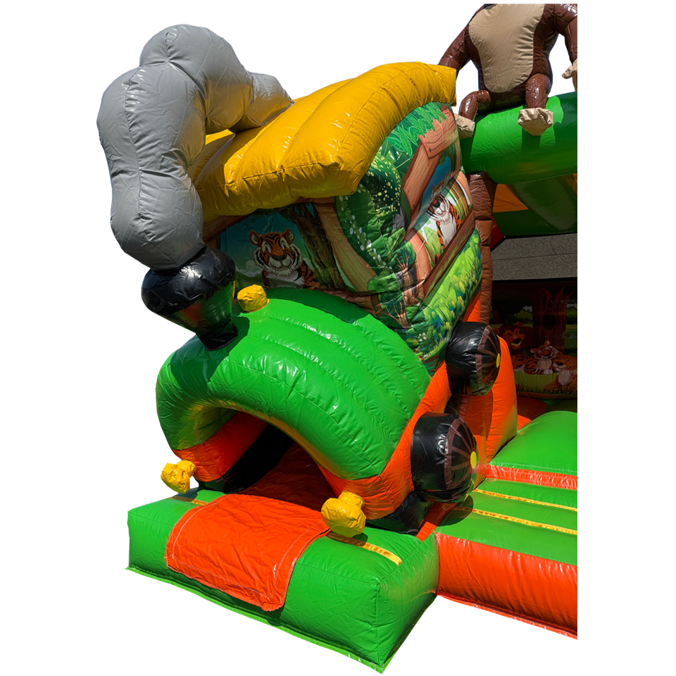 Combo Mini 3D Jungle Train Inflatable