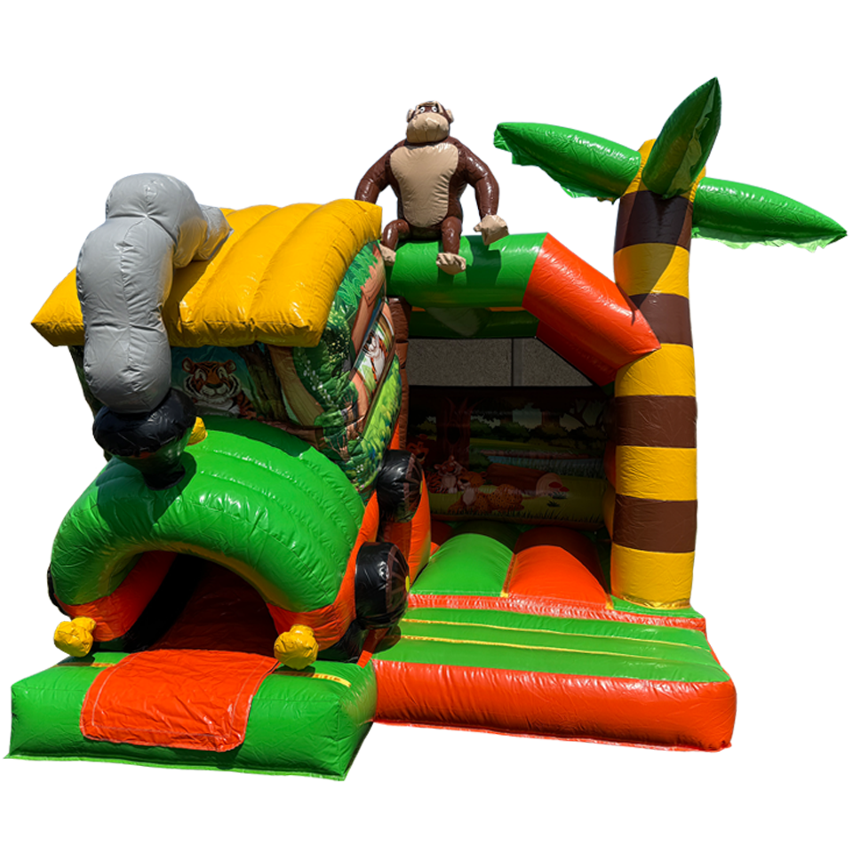 Combo Mini 3D Jungle Train Inflatable