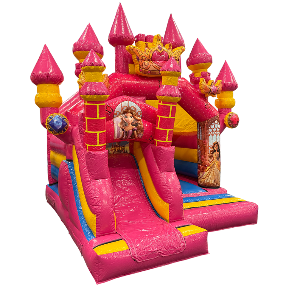 Combo Mini 3D Princess Castle Inflatable