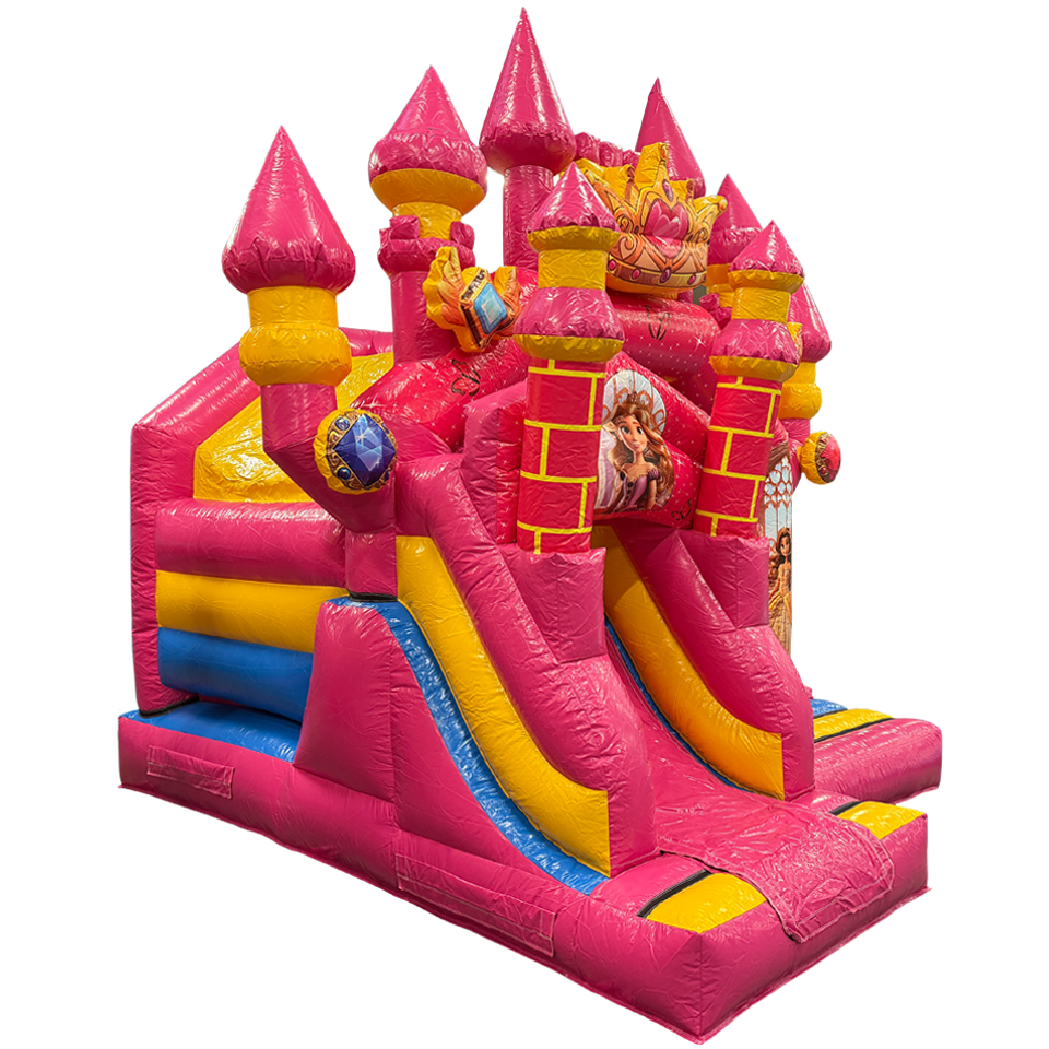 Combo Mini 3D Princess Castle Inflatable
