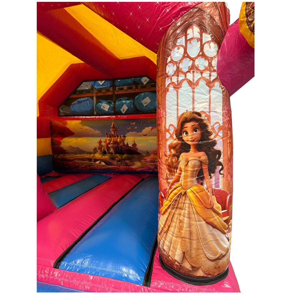 Combo Mini 3D Princess Castle Inflatable