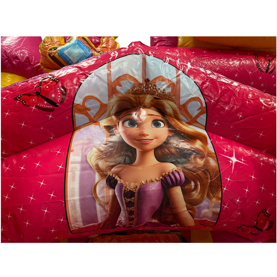Combo Mini 3D Princess Castle Inflatable