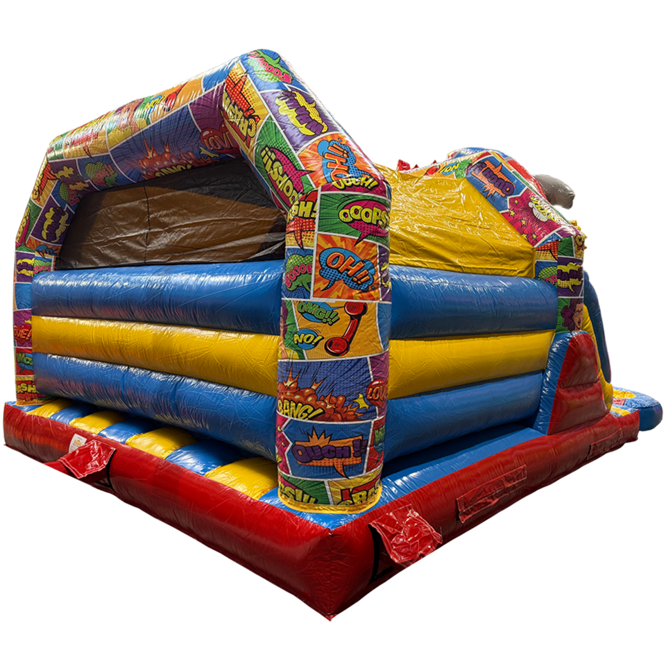 Combo Midi 2 Slides Comic Inflatable