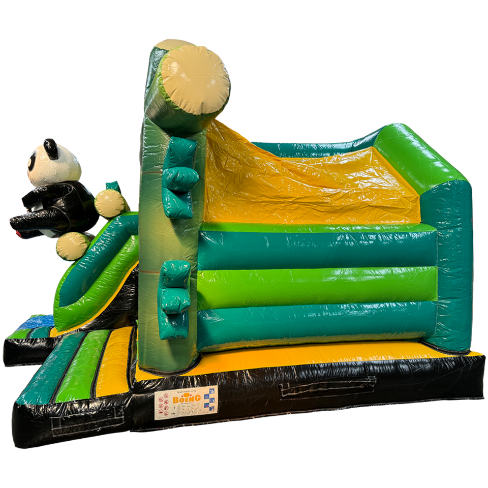 Combo Midi 3D Panda Inflatable with Obstacles