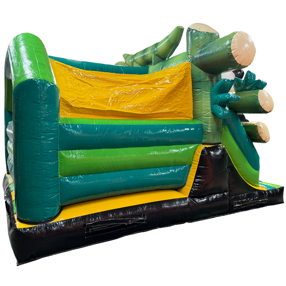 Combo Midi 3D Panda Inflatable with Obstacles