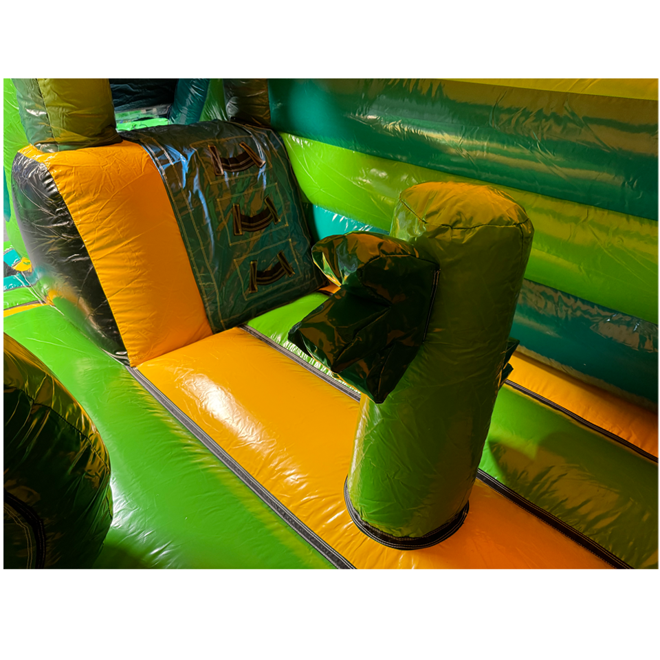 Combo Midi 3D Panda Inflatable with Obstacles