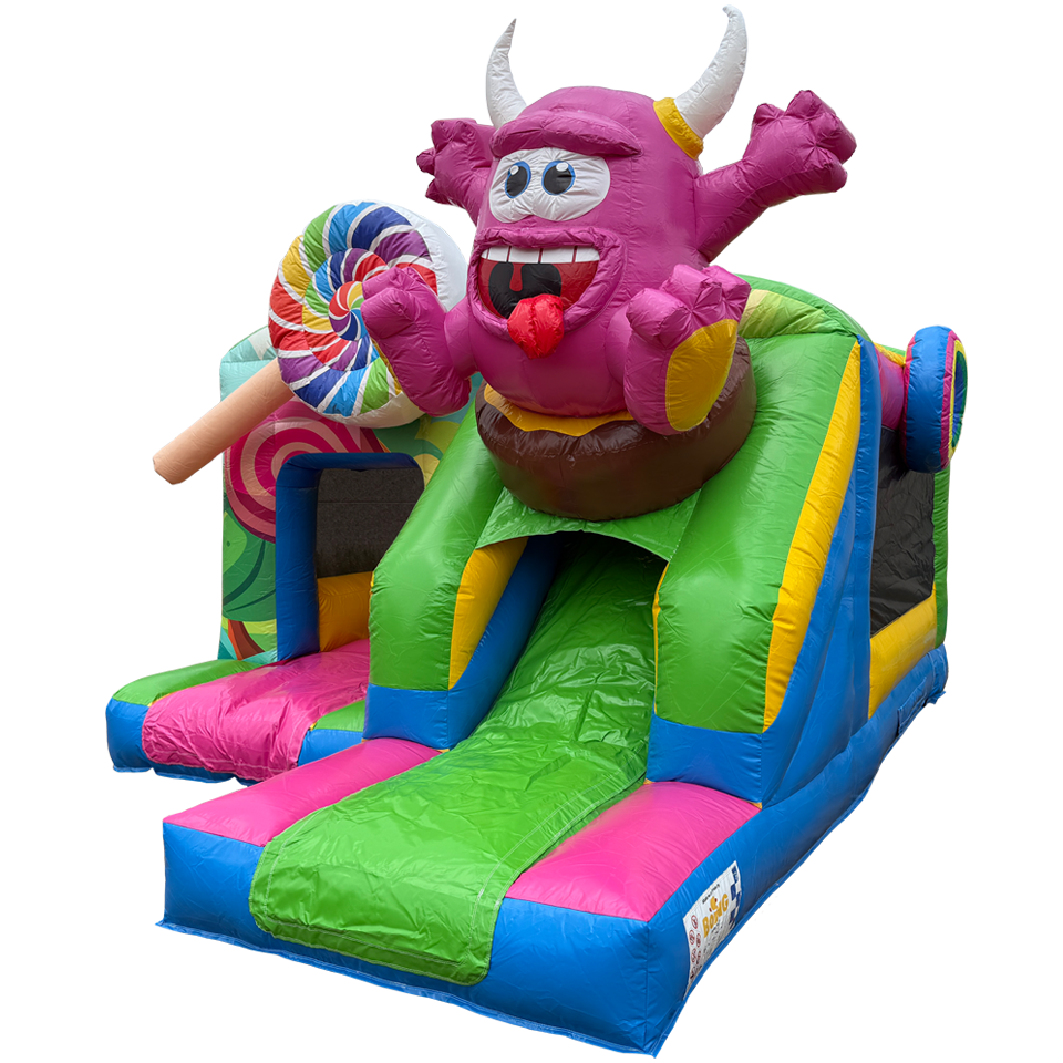 Funbox Midi Cookie Monster Fuchsia Inflatable