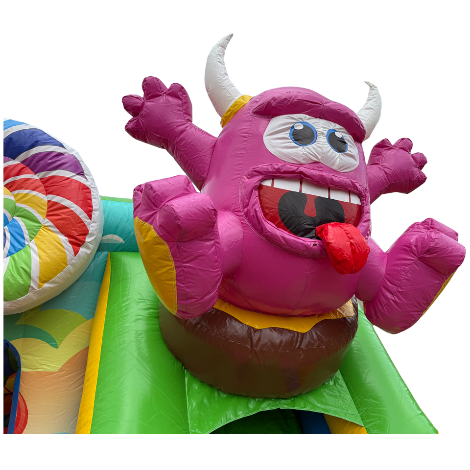 Funbox Midi Cookie Monster Fuchsia Inflatable