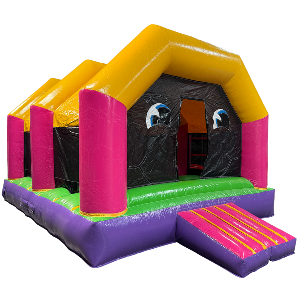Happy Face Maxi Springkasteel